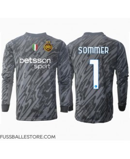 Günstige Inter Milan Yann Sommer #1 Torwart 3rd trikot 2024-25 Langarm